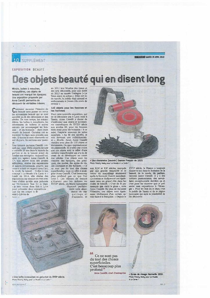 article le progrès de toute beauté